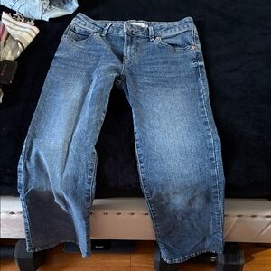 Classic Blue Denim Jeans low rise
